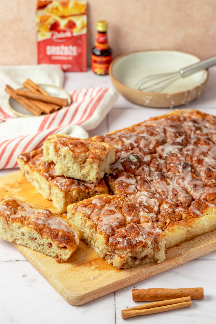 Cynamonowa focaccia