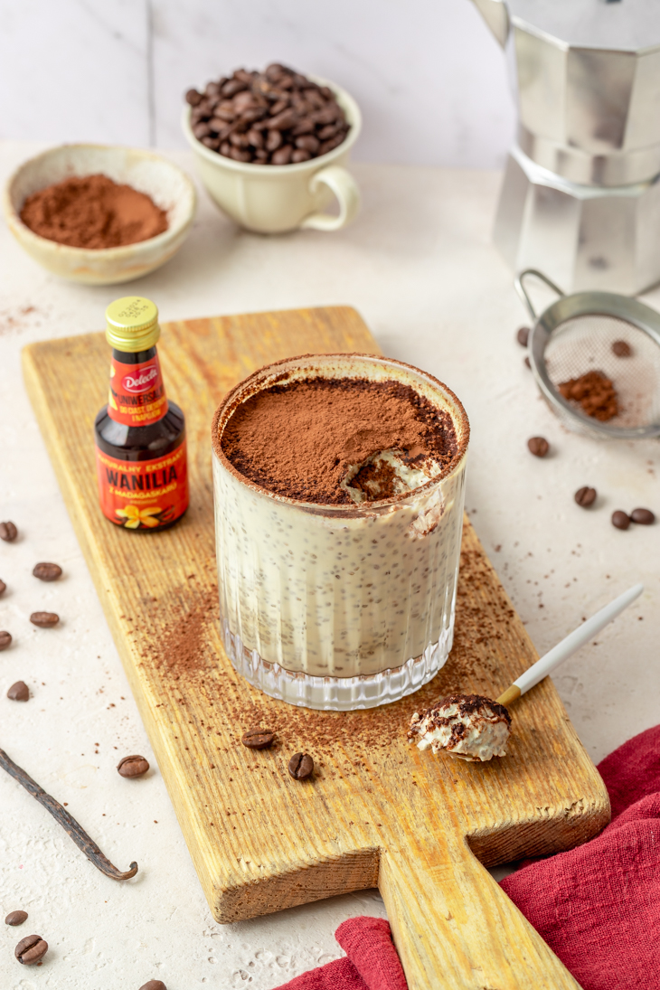 Deser z chia tiramisu - Delektujemy.pl