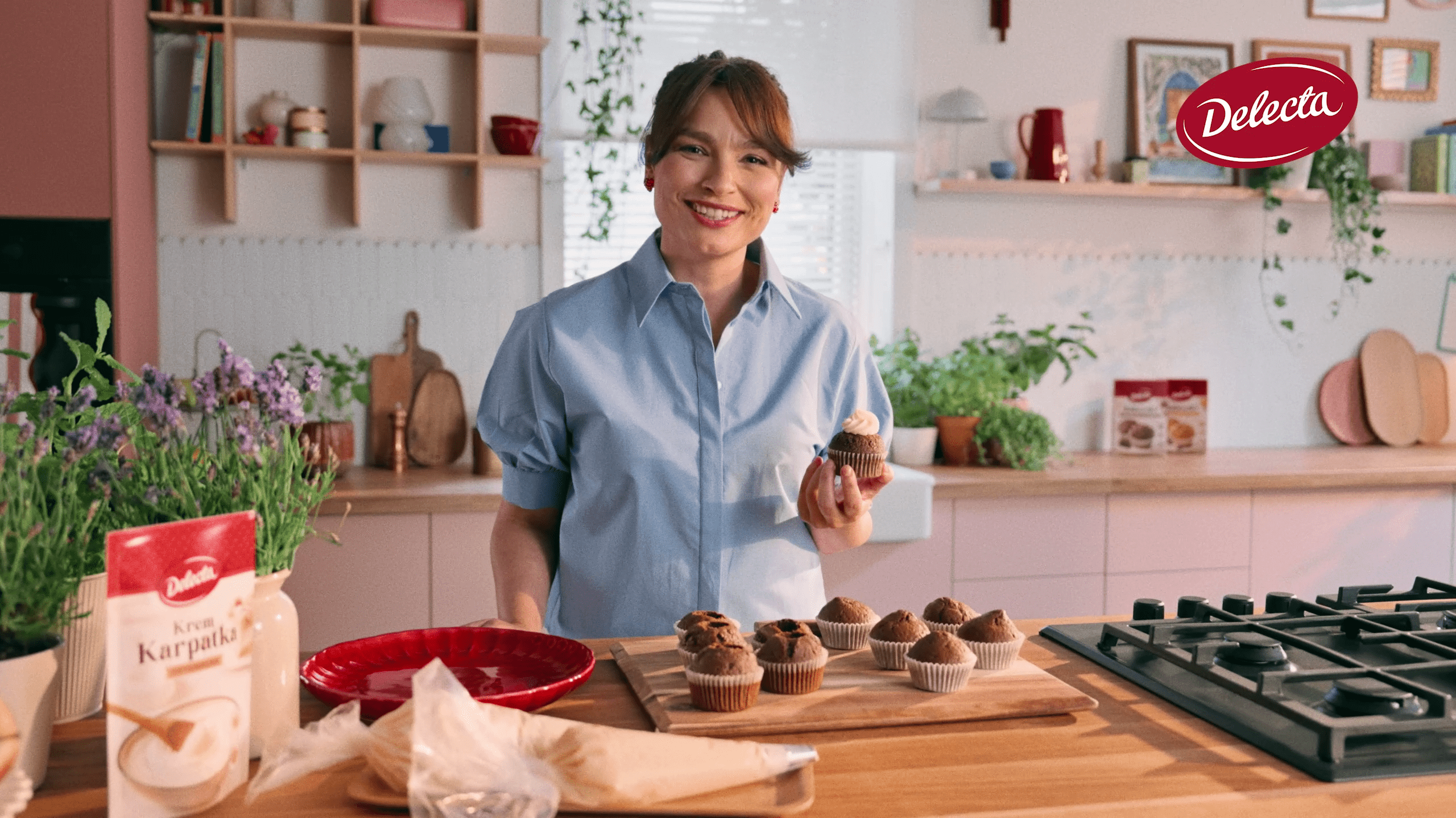 Babeczki z kremem karpatka